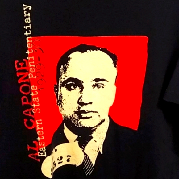 Vintage Al Capone - Eastern State Penitentiary Tee - Picture 2 of 3